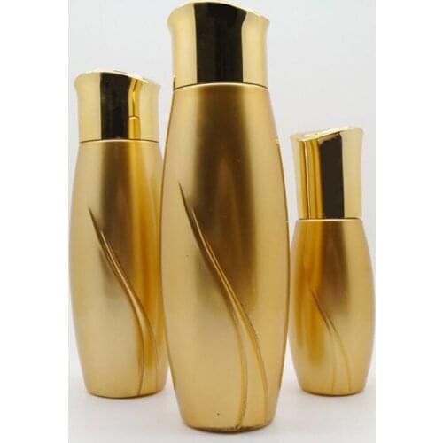 Custom Injection mold OEM round perfume bottle gold flower bottle mould