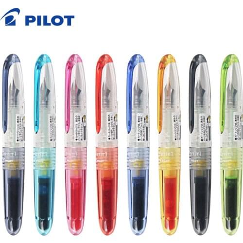 1 Piece Japanese PILOT Fountain Pen SPN-20F Student Stationery Japan Ins Special Color Mini Childrens Exchangeable Ink Bag