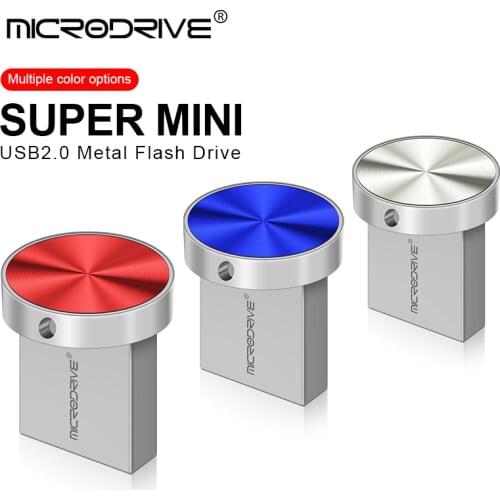 New Super Mini Metal Usb Flash Drive 4G 8G 16G Pen Drive 32GB High Speed Memory Stick U Disk 64G 128G Pendrive 2.0 Memoria Usb