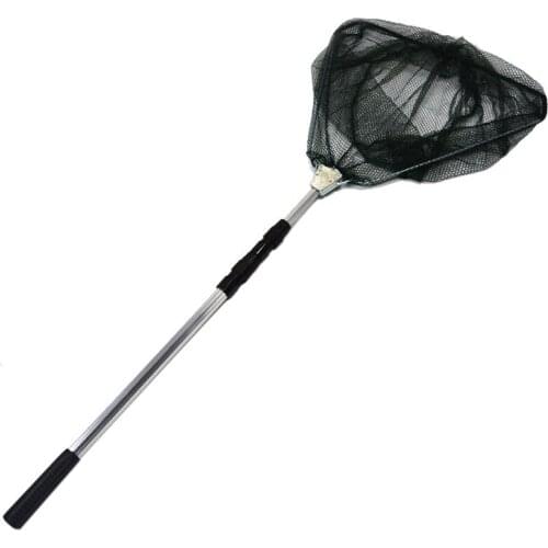 Telescopic 3 Section Extendable Aluminium Pole Table Tennis Ball Picker Net for Ping Pong Ball Picking Table Tennis