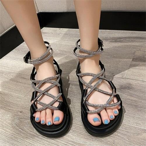 YLMFUR Women's Shoes With A Strap