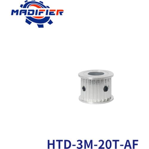 AF type 20 teeth 3M Timing Pulley Bore 8mm for HTD belt used in linear pulley 20Teeth 20T