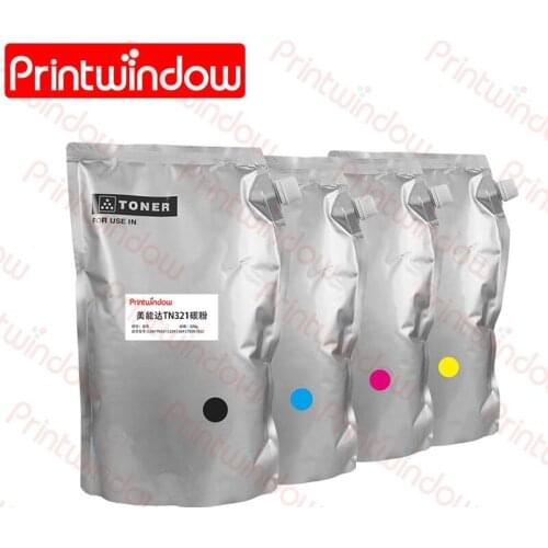 1pc C/M/Y/K TN321 0.5 KG Toner for Konica Minolta bizhub C224 C364 C284 toner Powder
