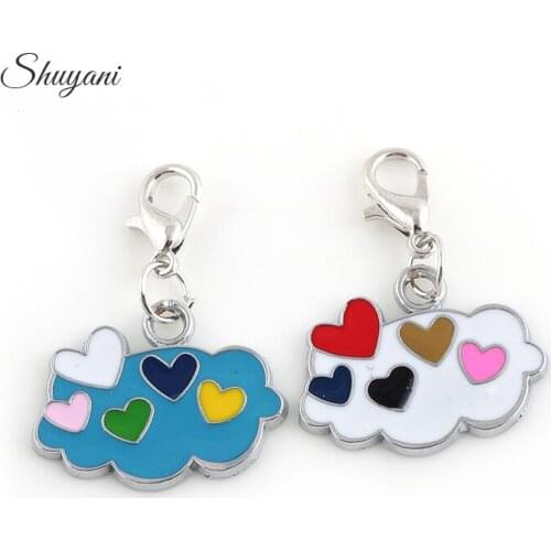 20pcs/lot Free Shipping 15*24mm Cute Cartoon Sheep Metal Charms Pendants For Jewelry Making DIY Handmade