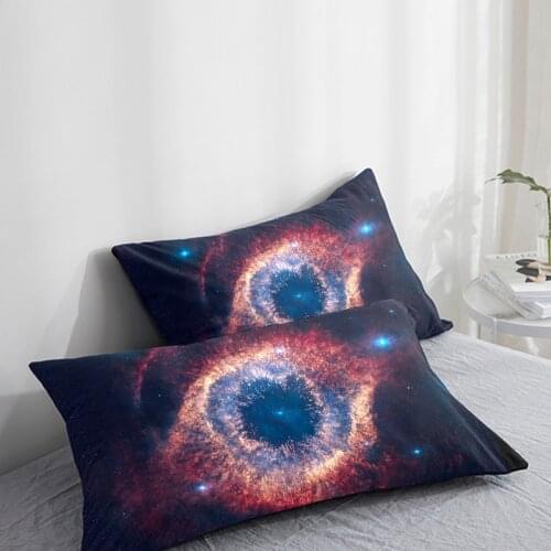 3D HD Pillow Case Pillowcase Custom/50x70/50x75/50x80/70x70,Decorative Pillow Cover,Starry sky by NASA Bedding Drop Ship