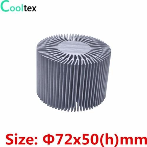 5pcs/lot 72x50mm LED heatsink heat sink radiator DIY for LED cooling cooler