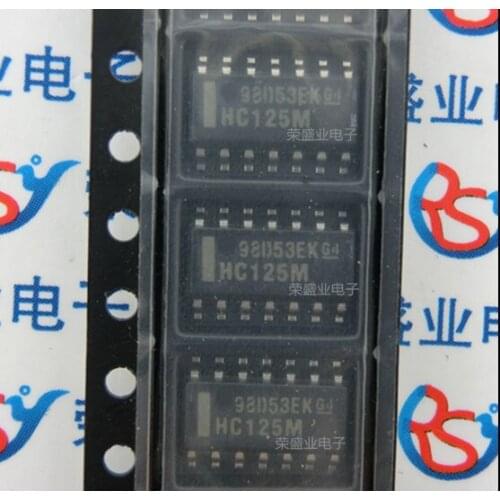 5pcs/lot 74HC125M CD74HC125M sop3.9mm 100% New Original