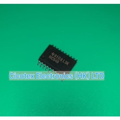 5pcs/lot SN74HC540DWR SOP20 SN74 HC540 DWR IC BUFFER INVERT 6V 20SOIC SN74HC540D WR SN74HC 540DWR SN 74HC540DWR SN74HC540WR 74HC