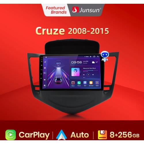 Junsun Android 10 AI Voice Control Car Radio Multimedia Video Player Navigation GPS no 2din For Chevrolet CRUZE 2009-2014 no DVD