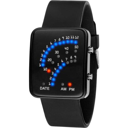 Fantastic New Arrival Boys Girls Japanese Style Time Clock Electronic Digital LCD Wrist Sport Watch relogio masculino