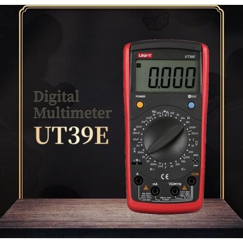 UNI-T UT39E Digital Multimeter 4 1/2 LCD Digital Multimeter AC DC Capacitance Hz Tester