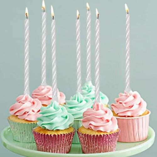 Birthday Candles Attractive Cake Decoration Candles Photo Backgrounds Balloons Decor Candle Cake Decor Party Supplies