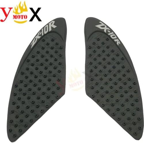 For Kawasaki ZX-10R ZX10R 2006 2007 06 07 Motorcycle Oil Fuel Gas Stickers Traction Pad Knee Grips Rubber 3M Tank Side Decals