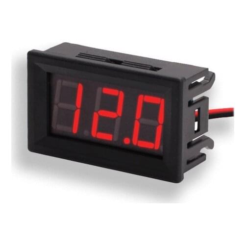 XH-B114 Digital Voltmeter Head DC Voltmeter Electric Vehicle Car Modification DC4.5-120V