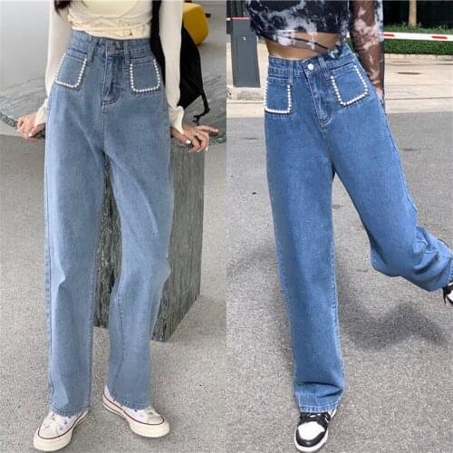 HDYXGF Wide Jeans