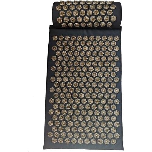 Lotus Massager Cushion Massage Yoga Mat Acupressure Relieve Stress Back Body Pain Spike Mat Lotus Acupuncture Massage Mat