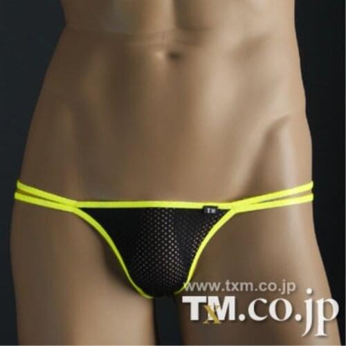2018 Men Jockstrap G Strings Thongs Gay Men Underwear Sexy Penis Pouch Gay Mesh Underwear Waist Translucent Bright Network Yarn