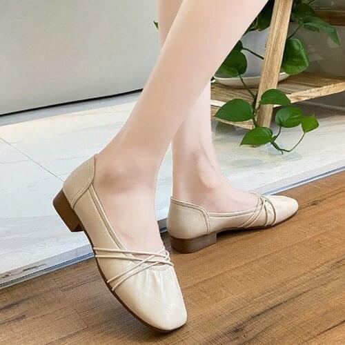 Женские туфли с ремешком OUGGNAPYY China At AliExpress