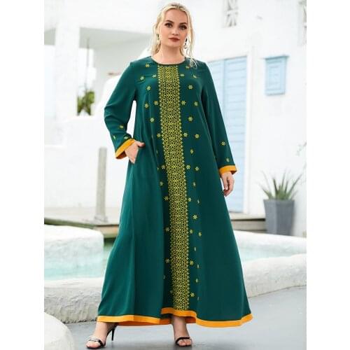 Ramadan Turkey Muslim Dress Women Abaya Moroccan Kaftan Islamic Clothing Hijab Djellaba Dubai Jilbab Eid Party Vestidos Abayas