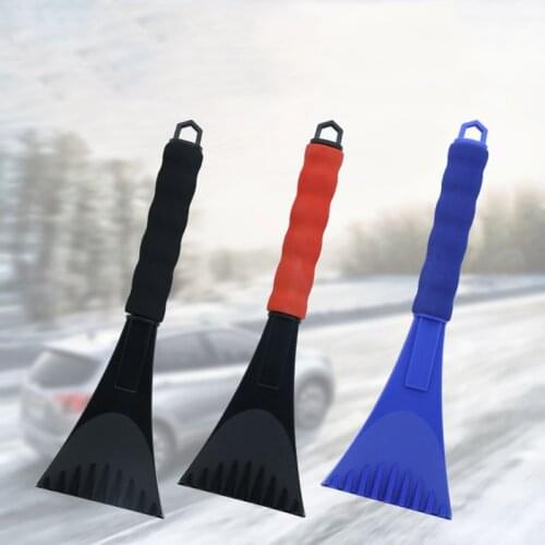 3 Colors Car Snow Ice Scraper Window Snowbrush Shovel Removal Brush Car Windscreen Clean Tools