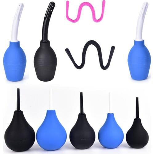 Unisex Vaginal Clean Rectal Syringe 1 Cleaner Douche Colon System Colonic Irrigation Anal Cleaner Medical Material Enema Bulb