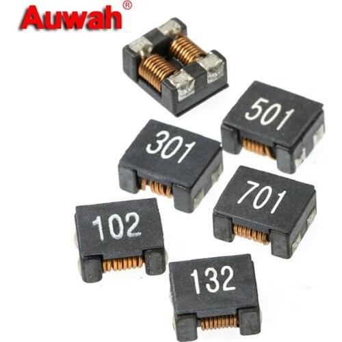 10pcs 7x6 Common mode Inductor Filters Common Mode Chokes 7060 301 501 701 102 132 300 500 700 1K 1.3K Ohm High Quality
