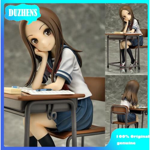 100% Original genuine Teasing Master Takagi-san Takagi-san 1/7 Action Figure Anime Figure Model Toys Figure Collection Doll Gift