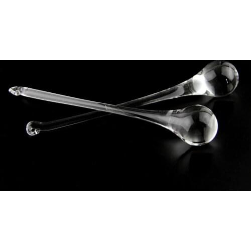 20x80mm 250pcs Clear Crystal Flat Light Glass Pampilles Cristal Christmas Ornaments Crystal Chandelier Lustres Wedding