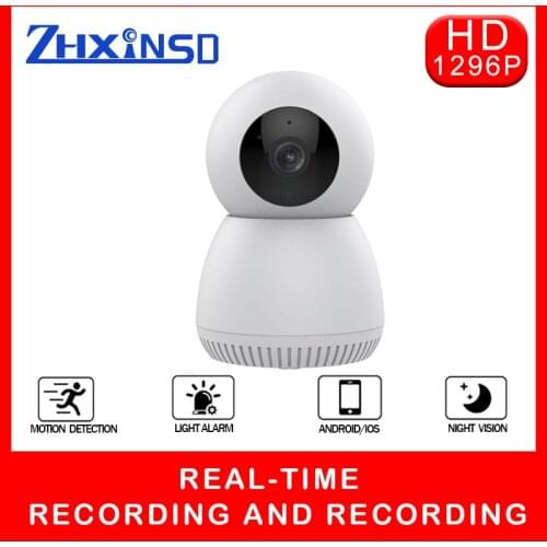 ZHXINSD Surveillance Camera3MP Automatic Tracking IP Camera Home Security Camera Indoor Camera WIFI Baby Monitor Audio Video APP