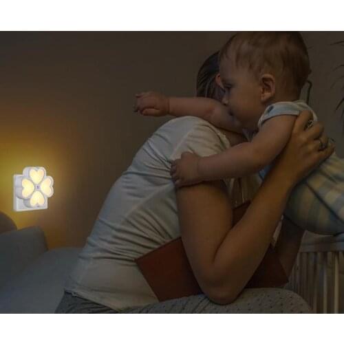 Household Plug-in Night Light Control Night Light Feeding Light Automatic Light At Night Induction Light Portable Reading Lamp