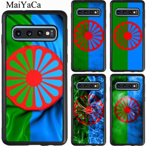 Gypsy Romani Roma Flag Case For Samsung Galaxy Note 20 Ultra S20 S9 S10 Plus A51 A71 A31 A50 A70 M21 M31 A21S A20e
