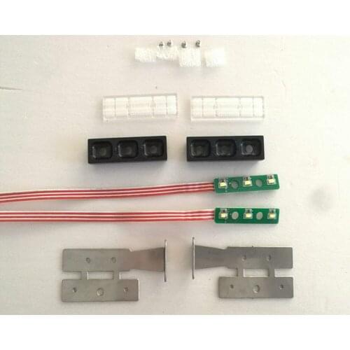 Rc Truck Metal Led Taillight Set For 1/14th Scale Tractor Model Car Tamiya MAN TGX SCANIA R620 BENZ 1851 3363 VOLVO FH16 DIY