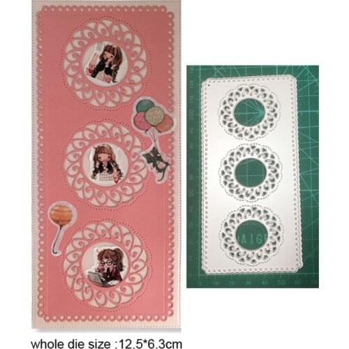 Lace Photo Frame Metal Cutting Dies 2020 For DIY Scrapbooking dies Embossing die cut Craft Album/Photo Album Card Stencils dies