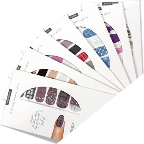 Halloween Bat Witch Sticker Nail Art Design Christmas Water Transfer Slider Sticker Nail Sticker 3D Nail Art Decoration