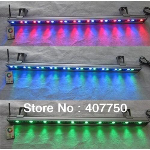 Newest product RF control rgb 30w led wall washer control range 100m AC110V/220V used for building lighting decoration