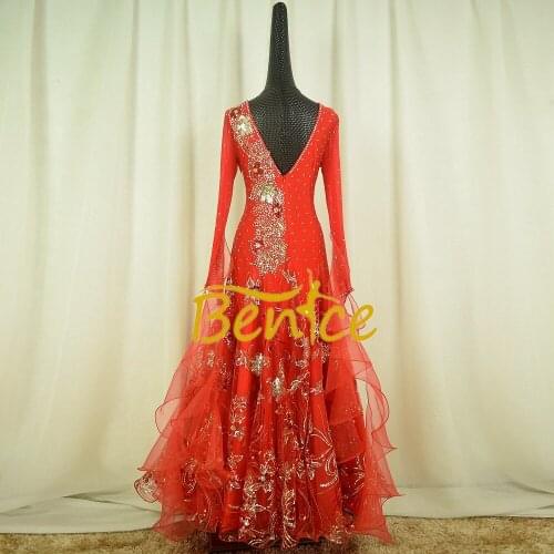 Ballroom Dance Competition Dresses Women/Ballroom Dresses/Ballroom Waltz Dresses/Ballroom Dancing/Waltz Dress