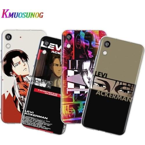 Transparent Cover Attack on Titan animation For Honor 8S 8C 8X MAX 8A 8 7S 7A 7C Play 3E Prime Pro 2020 2019 Phone Case