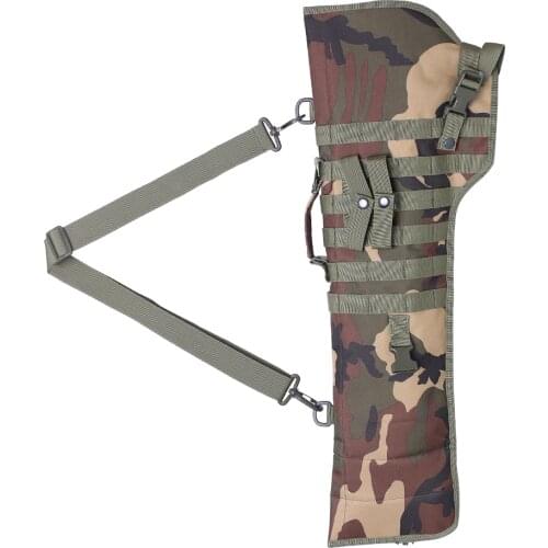 Tactical Rifle Scabbard Shotgun Holster Molle Rifle Sling Case Bag for Outdoor Hunting Shooting