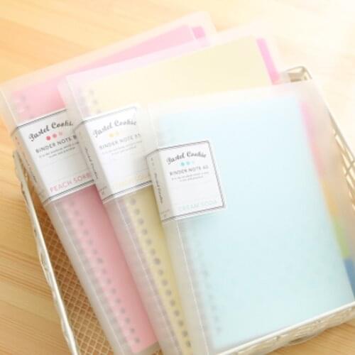 Japan Ring Detachable Loose-leaf Notebook diary B5/A4/A5 Notes Stationery Simple Office Classification School Supplies Notebooks