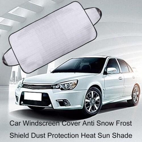 New Arrival Car Windscreen Cover Dust Protector Anti Snow Ice Shield Car Windshield Shade Sun Cover Front Window Screen