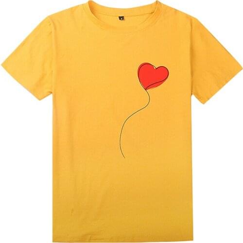 AECU 2021 New Arrival T Shirt Women Top Slim Fit Soft Woman Spring Summer Girls Print Short Sleeve O Neck Women T Shirt