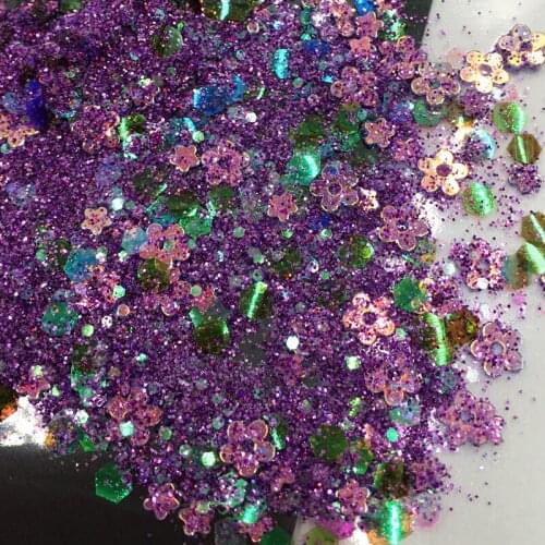 1 Bottle DIY Glitter Sequins Resin Filling Nail Art Crystal Epoxy UV Resin Filler Jewelry Nail Art Sequins Resin Crafts