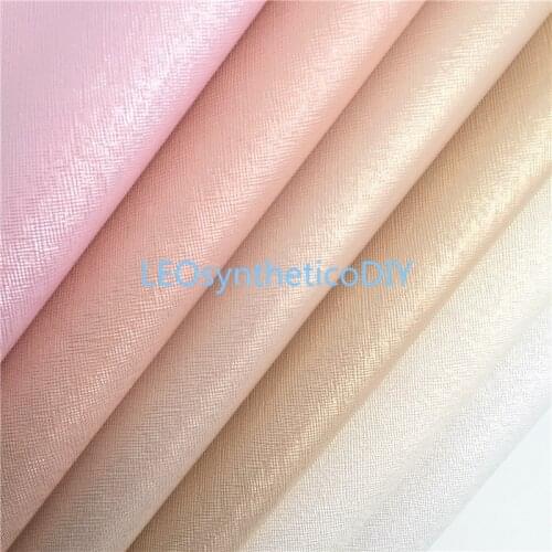1PC 21X29CM Gold Rose Gold and Silver Cross Synthetic Leather, Metallic Faux Fabric sheets For Making Bows LEOsyntheticoDIY R182