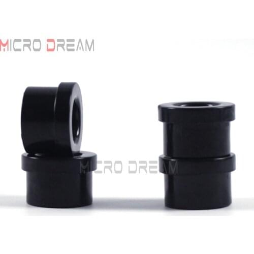 4pcs Polyurethane Handlebar Riser Bushing For Harley Trike Touring FLH /FLHT 1984-2016 Black /Red (oem: 56161-83A )