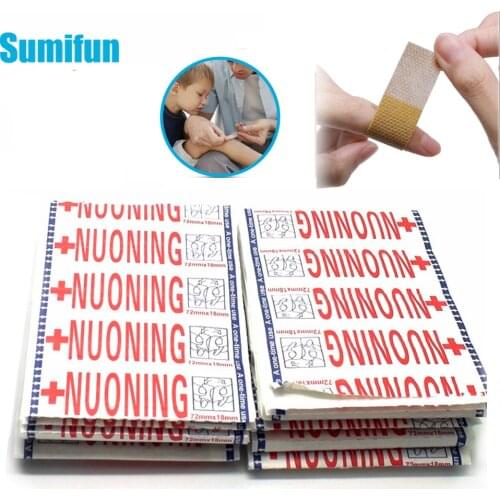 50/100/200Pcs First Aid Bandage Band Aid Wound Dressings Sterile Hemostasis Stickers Heel Cushion Adhesive Medical Plaster Pad