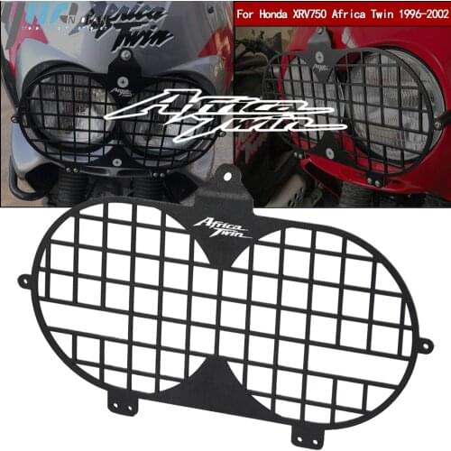 Motorcycle Accessories Headlight Protector Cover Grill For HONDA XRV750 Africa Twin XRV 750 AfricaTwin 1996-2002 1997 1998 1999