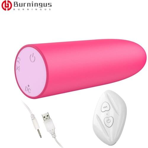 Burningus USB Charge 10m Wireless Panties Jump Vibrator Egg Remote Control Body Massager for Women Adult Sex Toy G Spot Clitoris
