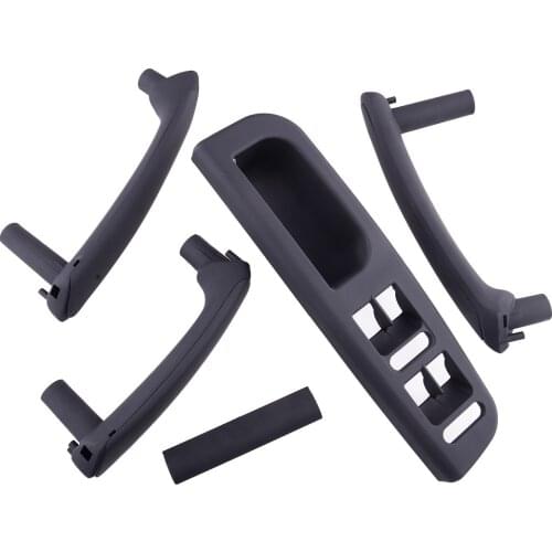 Beler 8pcs/Set Inside Door Window Panel & Handle Cover Trim Fit for Passat B5 4 Door 1998 1999 2000 2001 2002 2003 2004 2005 LHD