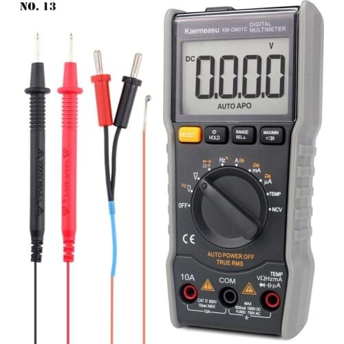 Intelligent Digital Multimeter DC/AC Capacitance Resistance NCV True RMS Electronic Maintenance Instrument Tools Multifunction