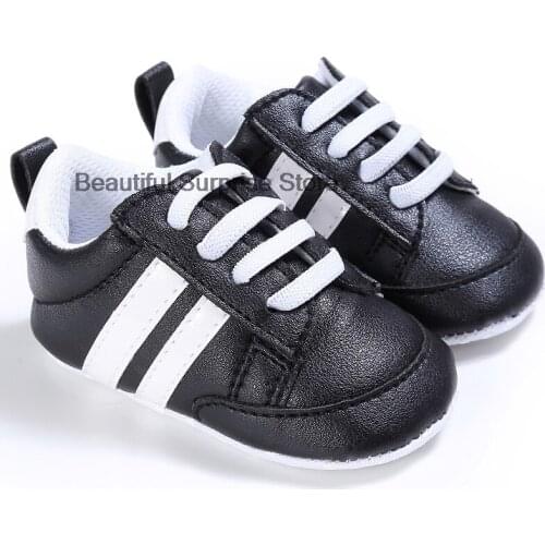 New Classic Sports Toddler Shoes Newborn Baby Boys Girls First Walkers Shoes Infant Soft Sole Anti-slip Baby Shoes Four Season